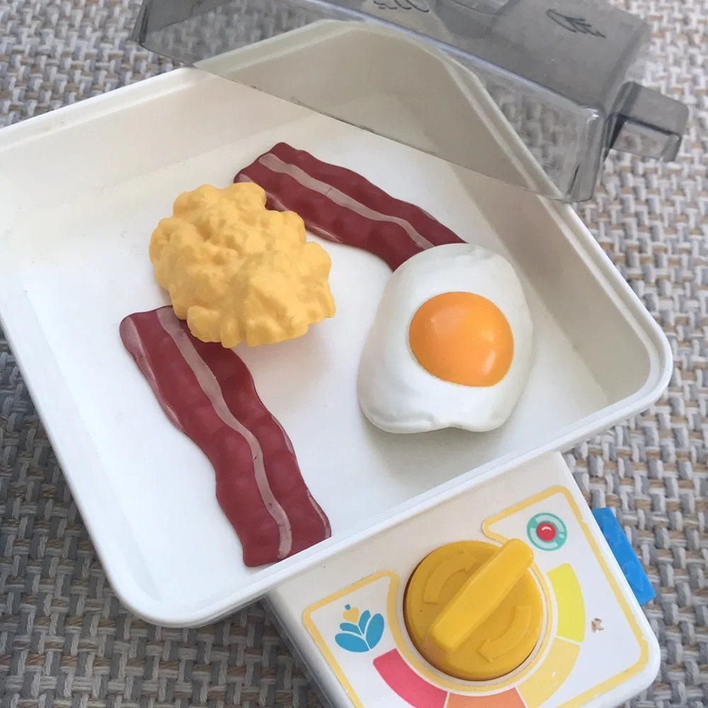 Vintage Fisher-Price Eggs & Frying Pan